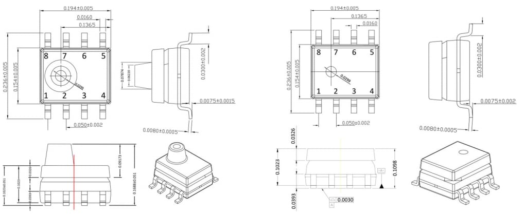 TE Connectivity / SMI SM5420E Absolute Pressure Sensors